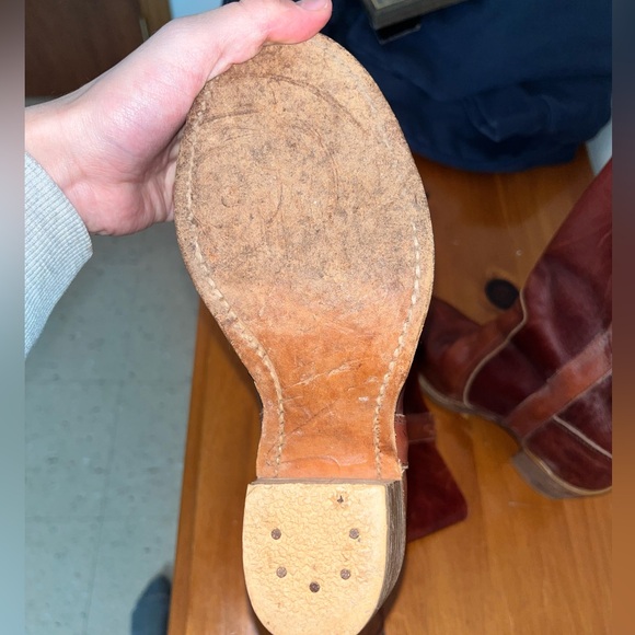 Vintage campus style boots - Picture 4 of 5